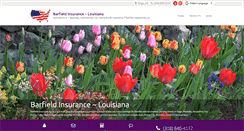 Desktop Screenshot of barfield4insurance.com