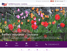 Tablet Screenshot of barfield4insurance.com